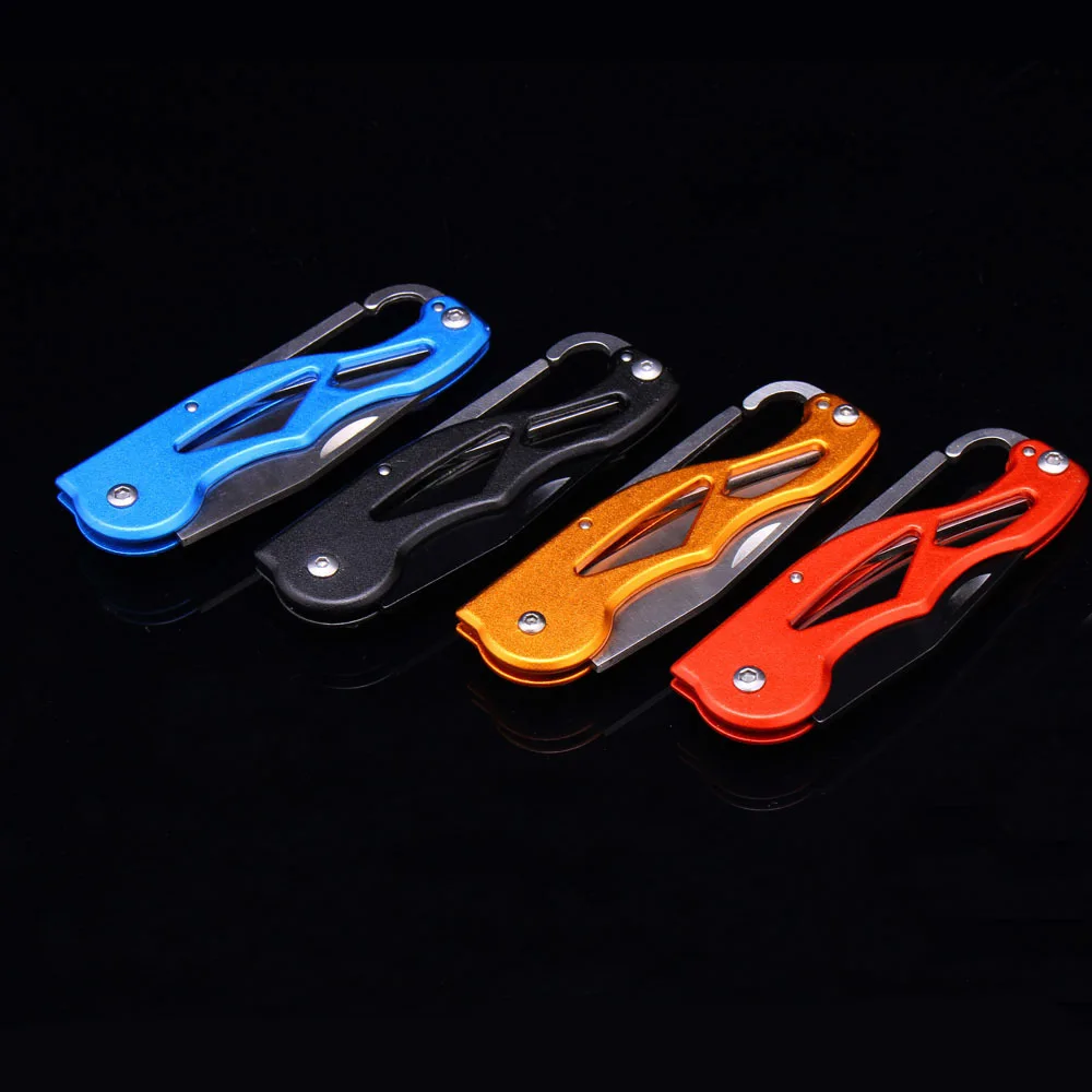 Портативный карман выживания спасательной Охота Кемпинг складной Ножи мини нож