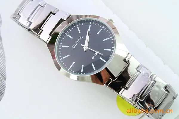 The new 2014 men contracted fashion steel band watch Taobao source | Наручные часы
