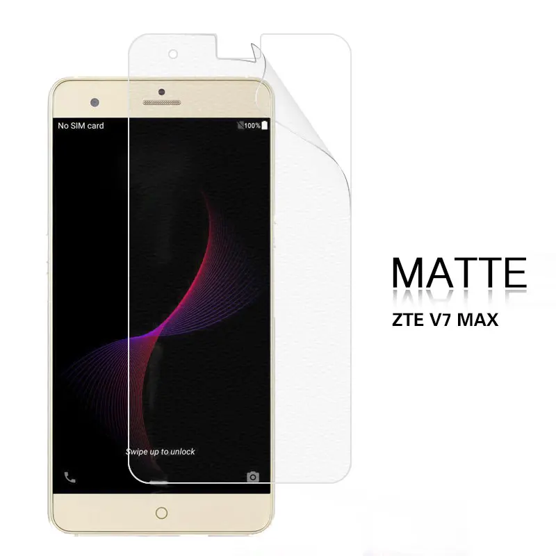Передняя ЖК HD прозрачный глянцевый пленка для ZTE Blade V6 V8 mini PRO V9 V7 Lite матовая с