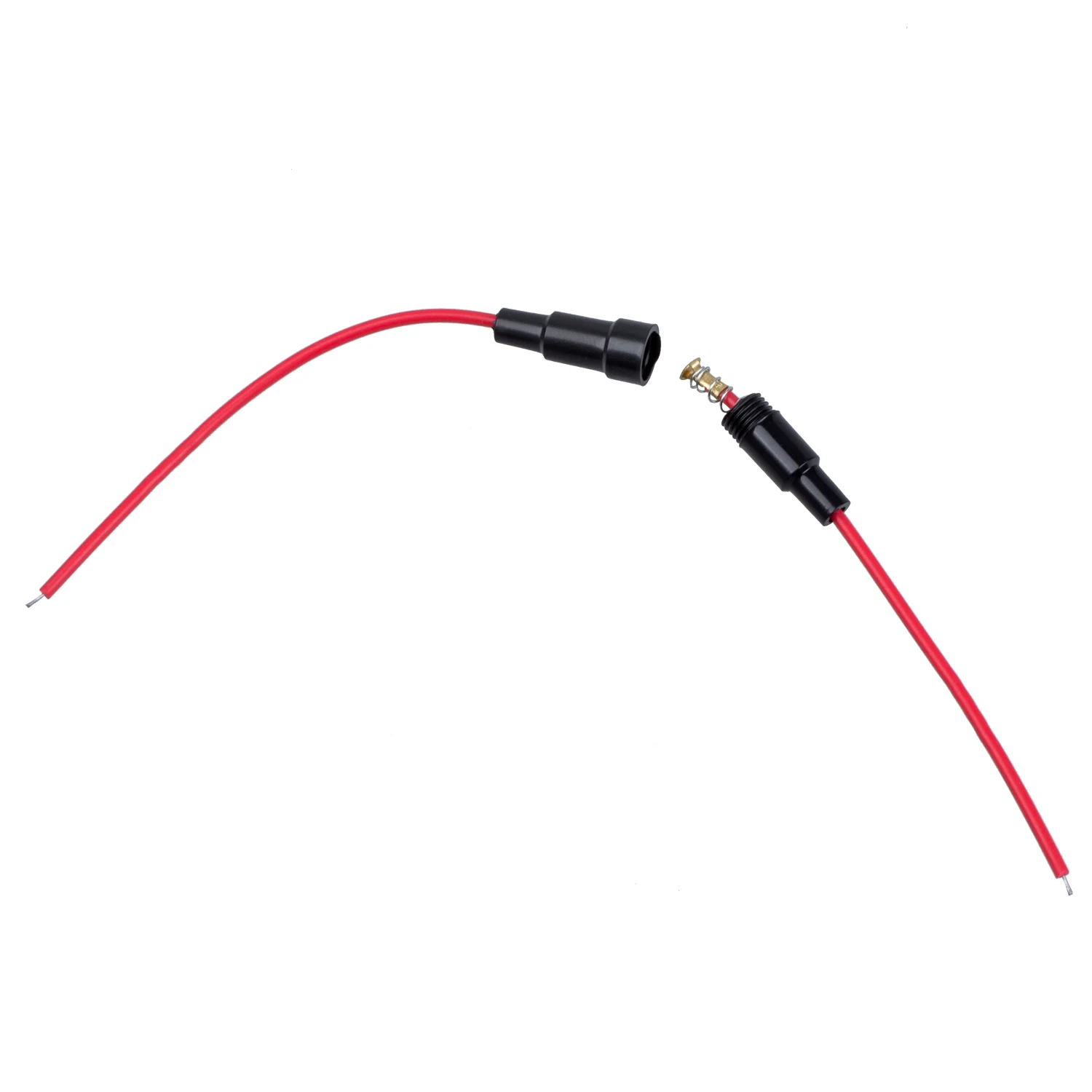 Абсолютно Новый SODIAL (R) 5 шт. тип винта 22 AWG провод 5x20 мм Встроенный держатель