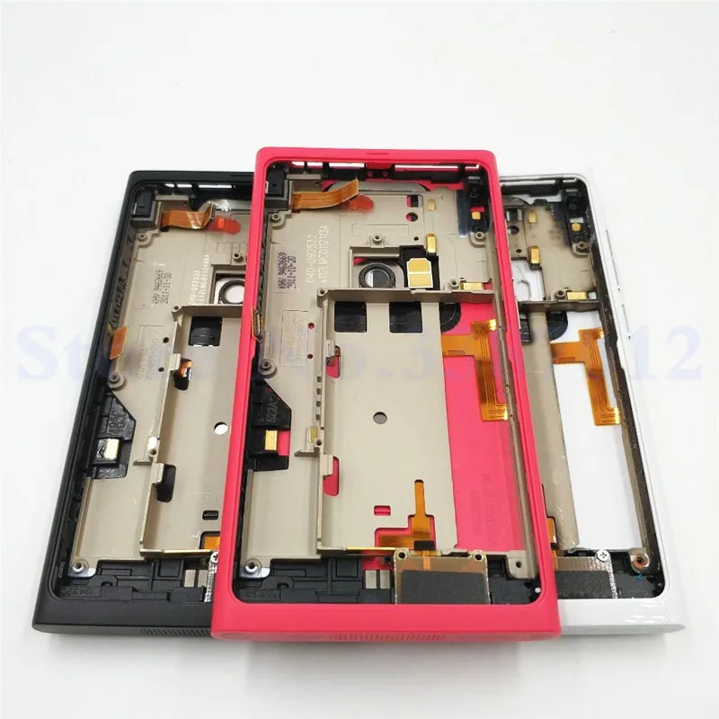 Новый корпус для Nokia N9 задняя крышка Корпус батарейного отсека с кнопкой