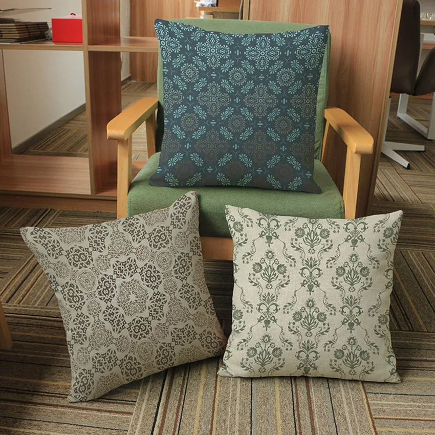 Наволочка для дивана с геометрическим рисунком 45 х45 см|cushion cover|cushion cover patternpattern