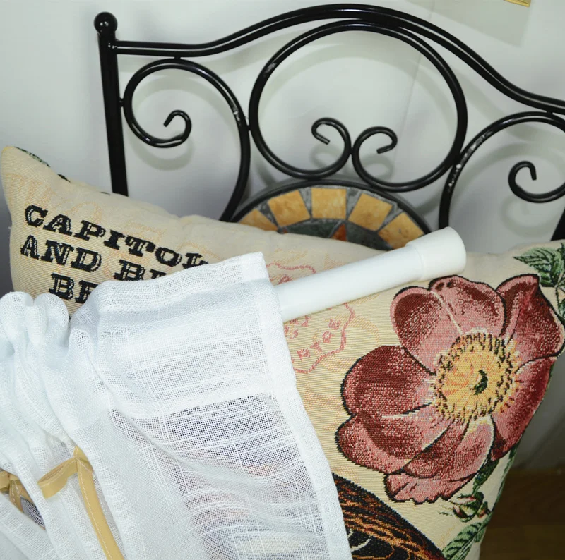 ZHH римантический стиль кухонные занавески кофейные короткие панельные римская