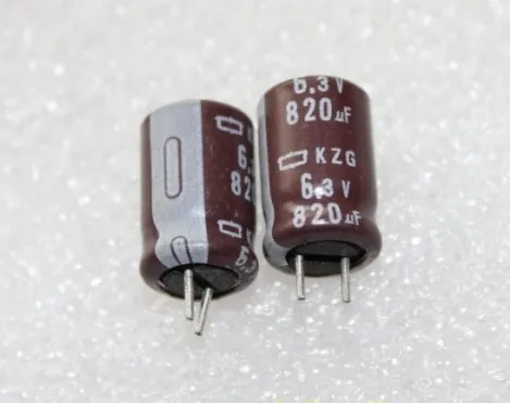 Бесплатная доставка Японский KZG 6.3 В 820 МКФ высокой частоты с низким