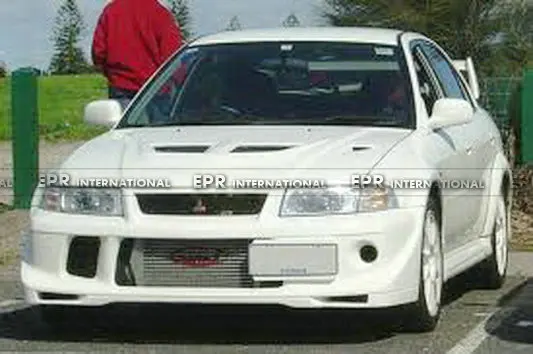 Для Evolution EVO 6 углеродное волокно Tommy Makinen передняя губа ДЛЯ Mitsubishi глянцевое