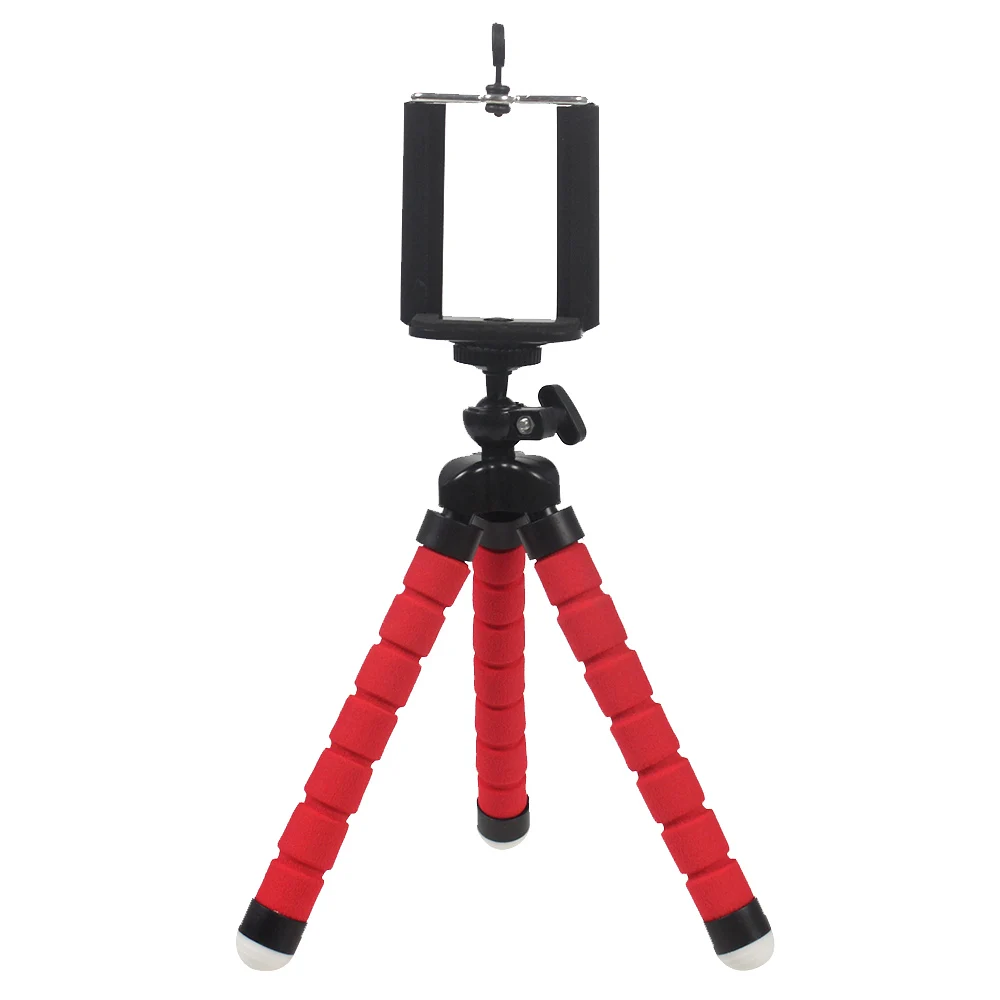 tripod for phone Гибкая Губка Осьминог штатив зажим монопод держатель для iPhone samsung смартфон мини штатив подставка для Gopro аксессуары для камеры - Цвет: tripod for phone