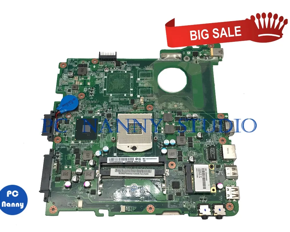 

Материнская плата PCNANNY MBNBP06002 для ноутбука Acer Aspire 4738 4738Z DA0ZQ9MB6C0 HM55 DDR3 Протестирована