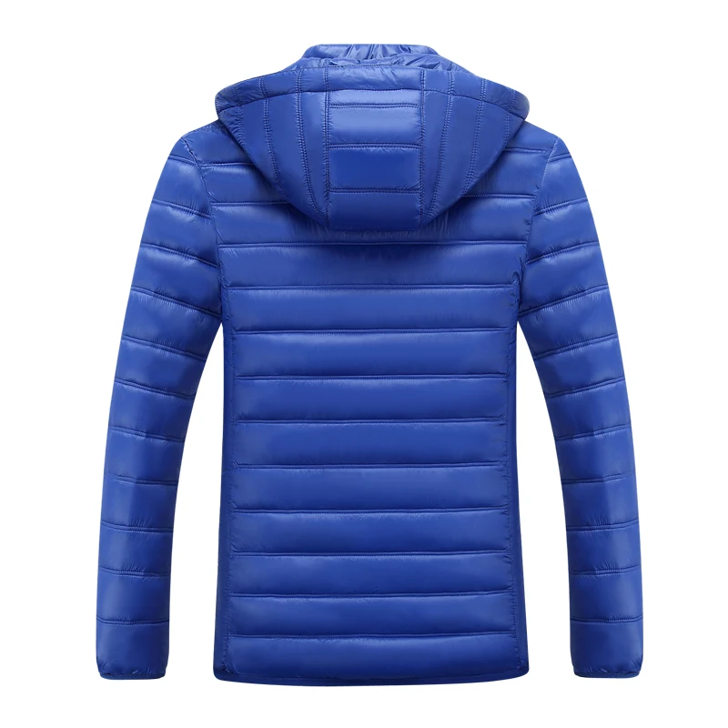 Зимние мужские теплые куртки с капюшоном большого размера 5XL 6XL 7XL Повседневная Куртка Свободная черная синяя красная куртка