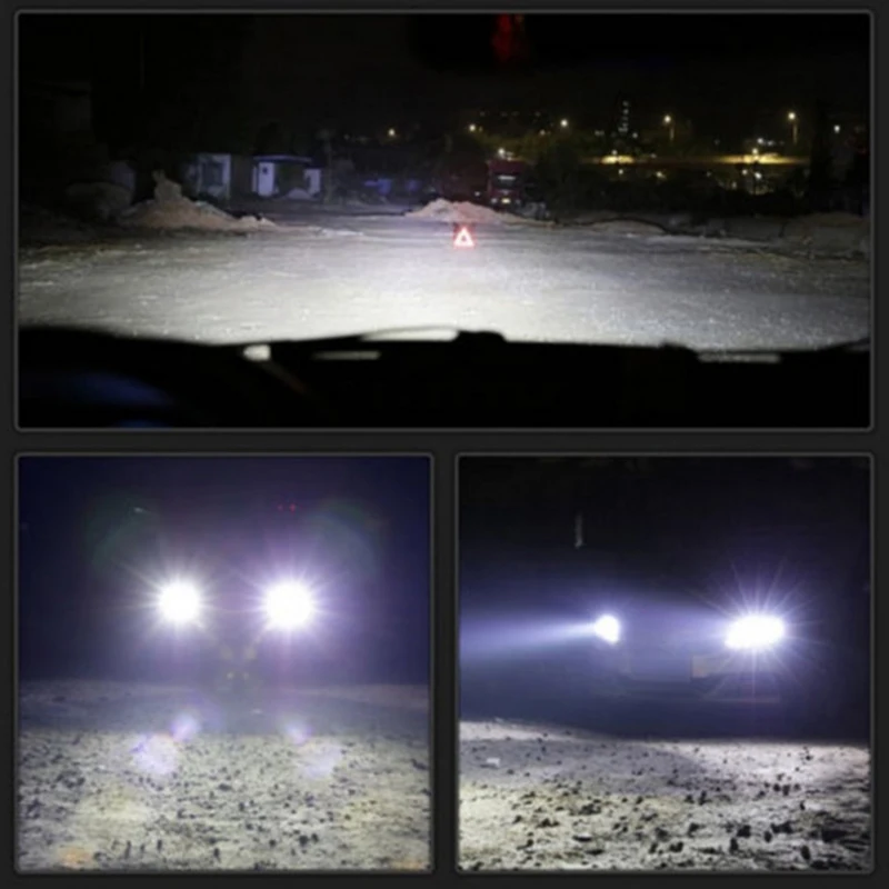2 шт. Автомобильные фары S1 H7 LED H4 H1 H3 H8 H11 H13 H27 880 9004 9005 9006 9007 50 Вт 8000LM 6500K