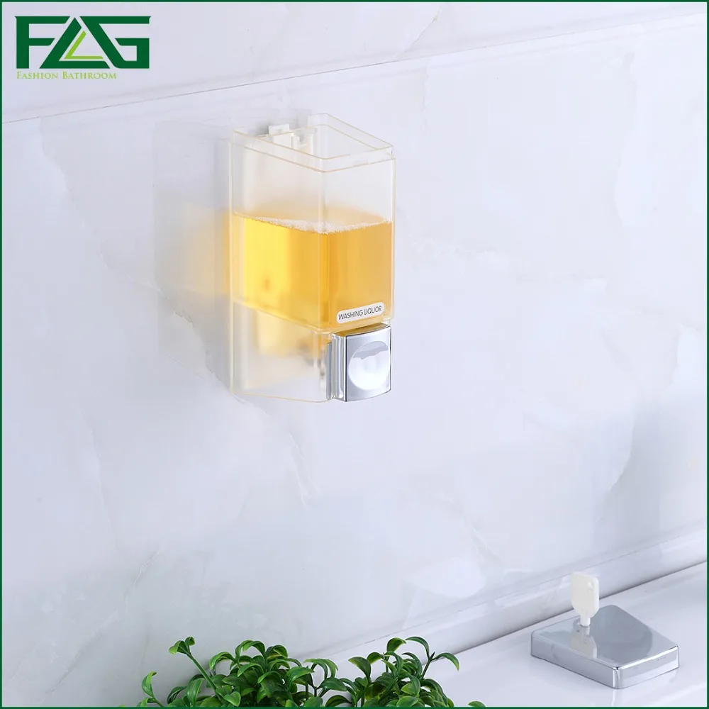 FLG 250 мл настенное жидкое мыло для душа диспенсер шампуня дозатор мыла с замком