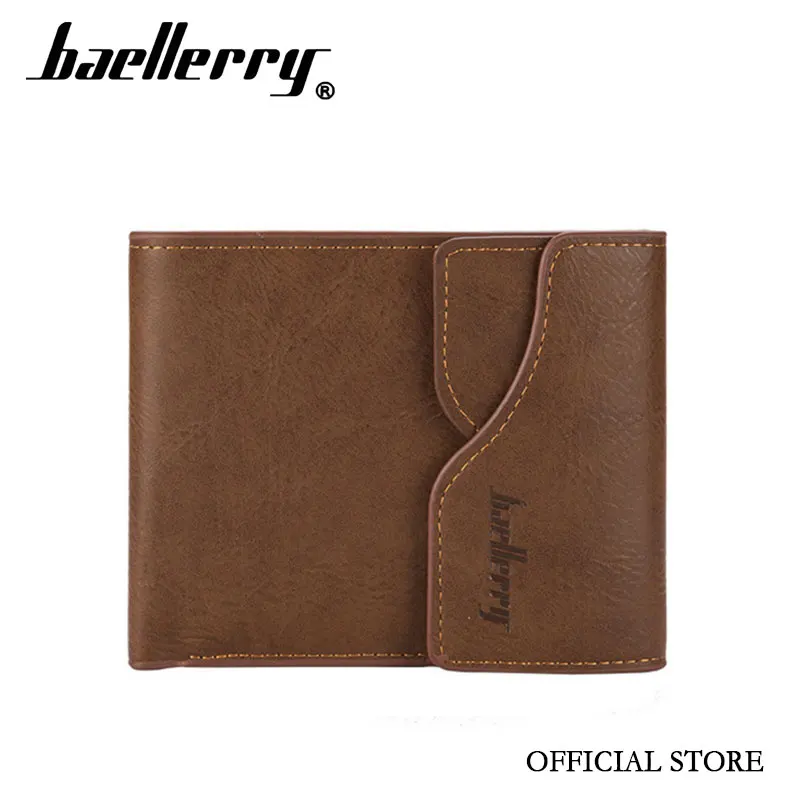 Горячая Распродажа Baellerry винтажный горизонтальный мужской кошелек gent с хорошим