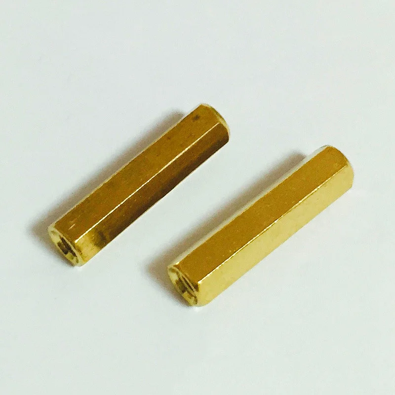 15 шт. шестигранная медная изолирующая Колонка M3 * 5/6...55 мм|m3 hex head|head flathead head |
