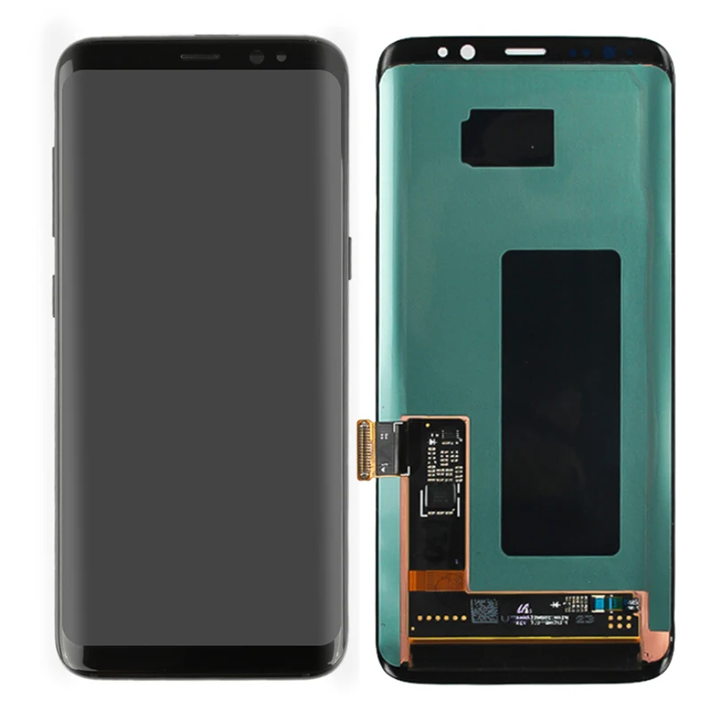 Оригинальный S8 Plus ЖК дисплей с рамкой для samsung Galaxy G950F экран G955F AMOLED сенсорный