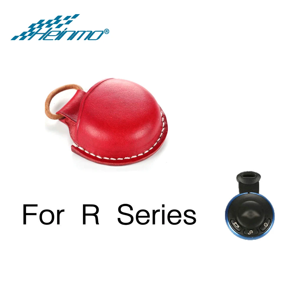R Series Red Аксессуары для MINI Cooper, автомобильный чехол из натуральной кожи, держатель для MINI Cooper Countryman R50 R53 R55 R56 R60 F55 F56 F54 F60 - Название цвета: R Series Red