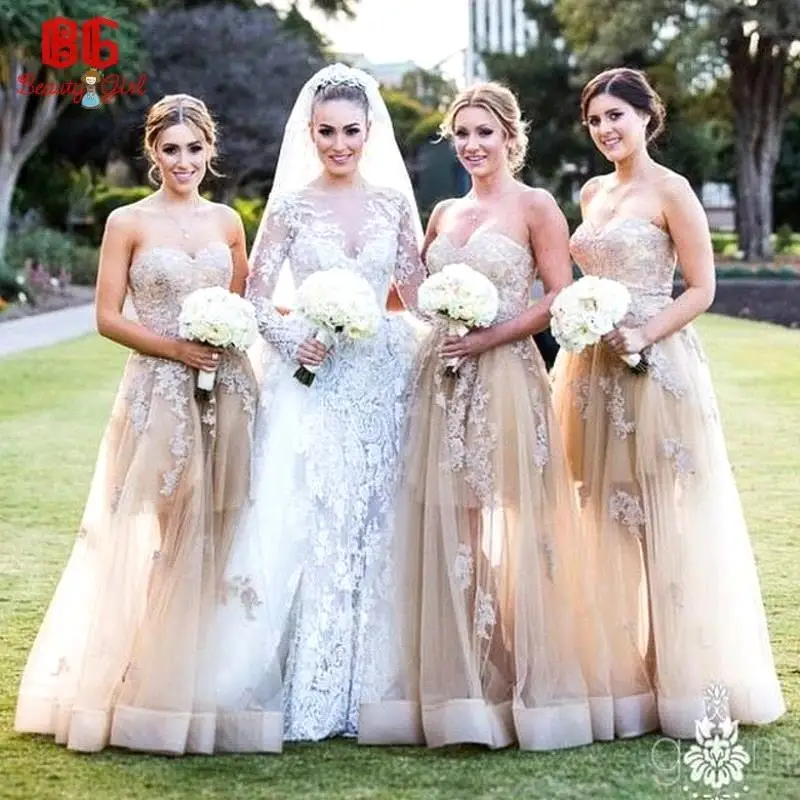 Красивые длинные милая flash-аппликации платья невесты сексуальная видеть сквозь