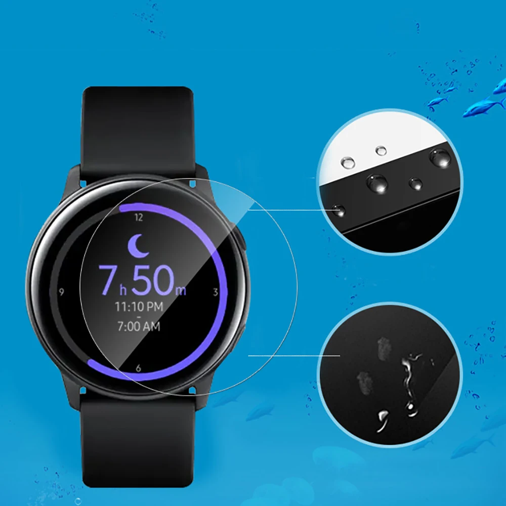 Анти-шок мягкая ПЭТ ультра прозрачная защитная пленка для Samsung Galaxy Watch Active 40 мм