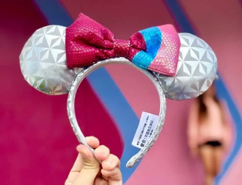 Новинка уши Минни Маус ободок EPCOT жвачка стена космический корабль земля подарок