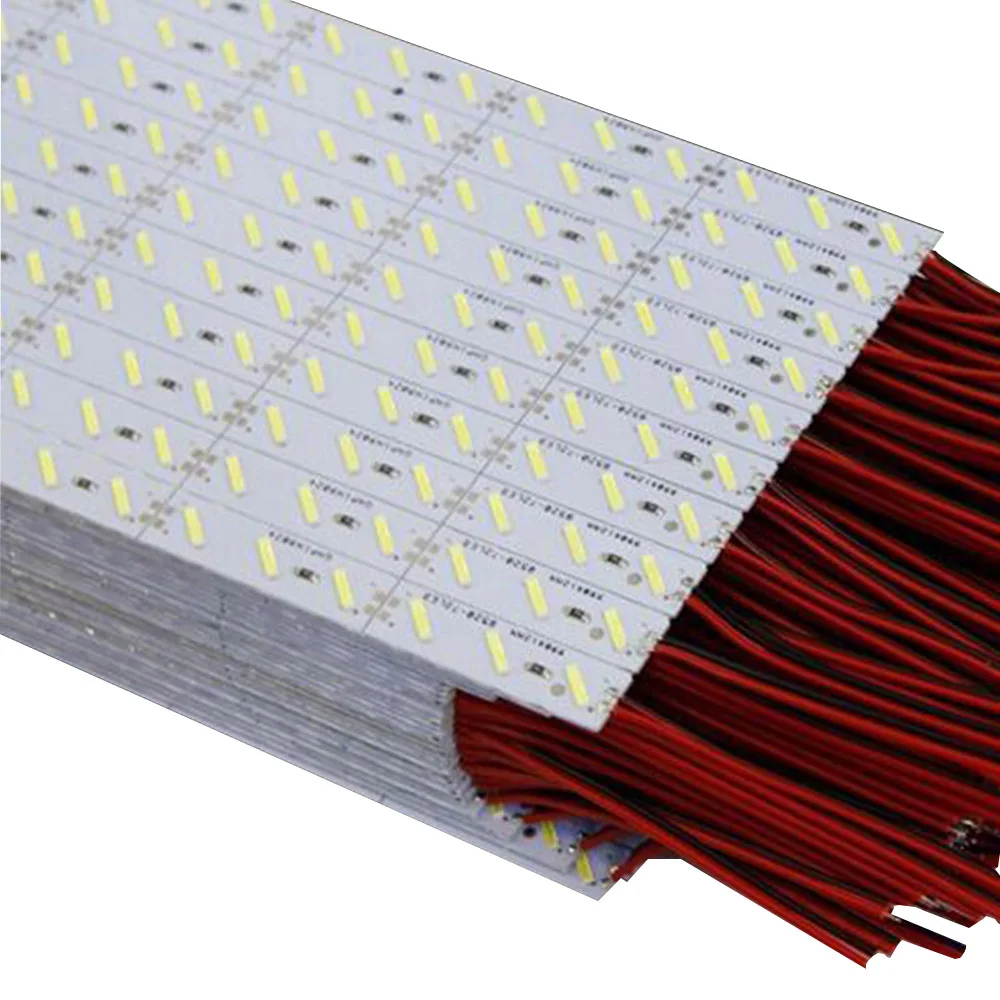 Горячие продажи 10 шт.* 50 см супер яркий жесткий бар свет DC12V 36 led SMD 8520 алюминиевый сплав светодиодные полосы света