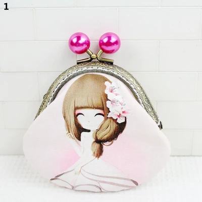 Кошелек из хлопчатобумажной ткани для девочек 8 5 см | Дом и сад