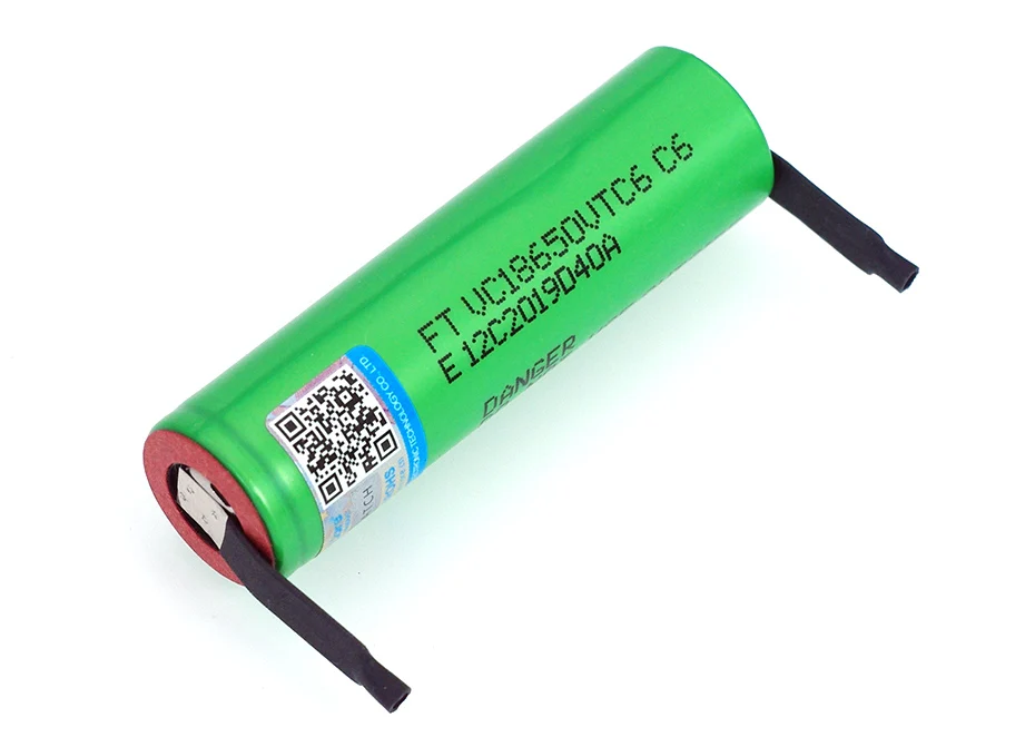 VariCore VTC6 3 7 V 3000 mAh 18650 литий-ионная аккумуляторная батарея 30A разрядка VC18650VTC6