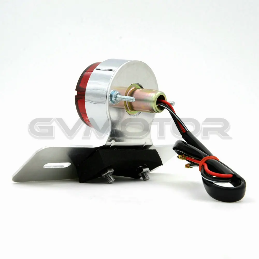 Винтажный Cafe Racer Scrambler мотоциклетный круглый стоп сигнал стояночный фонарь для