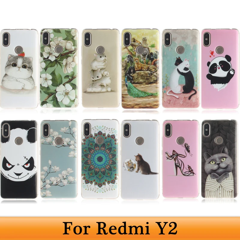 Silicone Case For Xiaomi Redmi S2 Y2 Back Cover Bumper Hongmi Coque Full Protection Phone Soft |