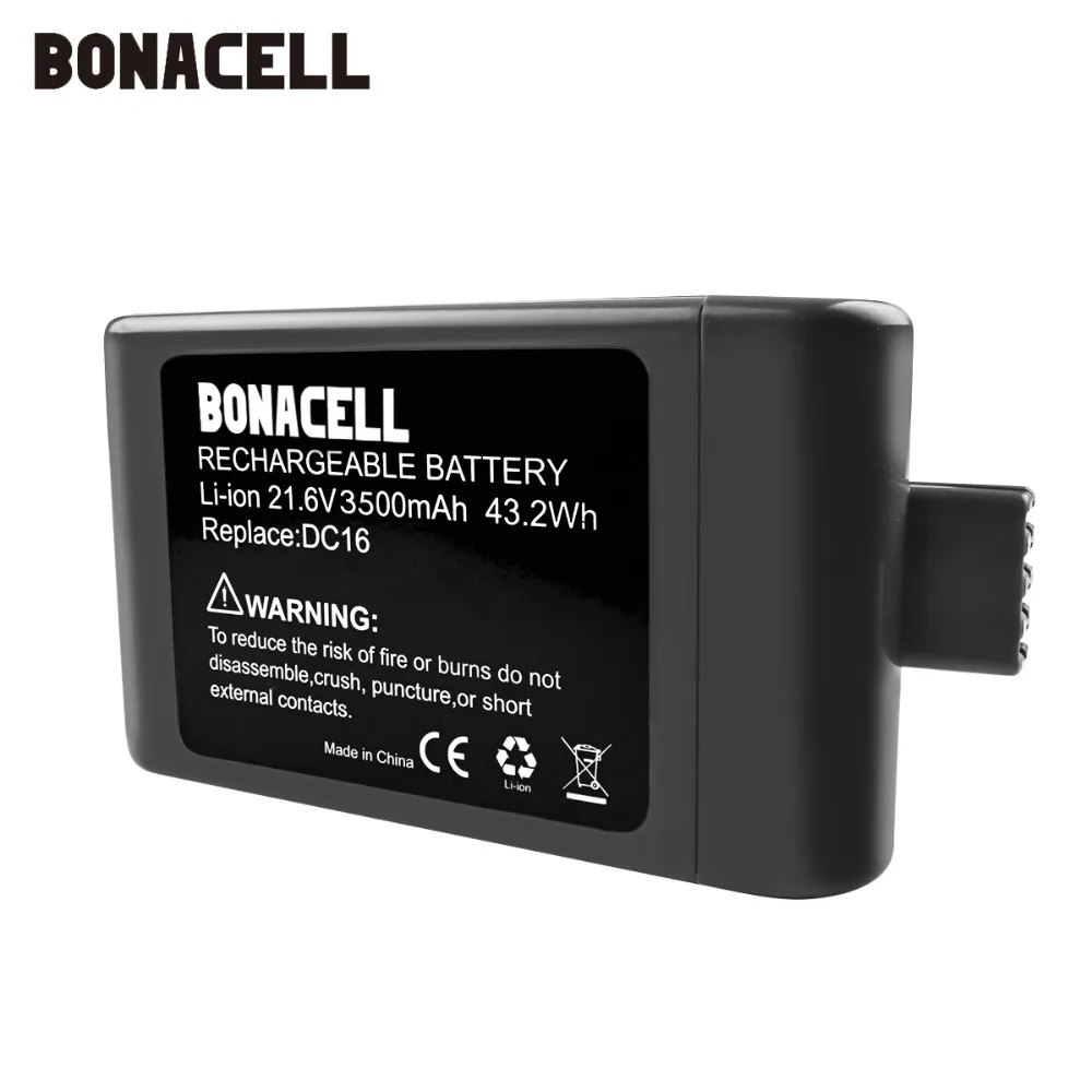 Аккумулятор Bonacell для пылесоса Dyson аккумулятор 3500 мАч 21 6 в DC16 DC12 912433 01 03 04