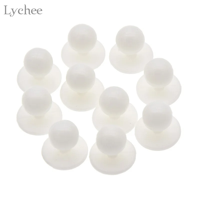 Lychee Life 10 шт. пластиковые пуговицы для ресторана униформы шеф повара куртки