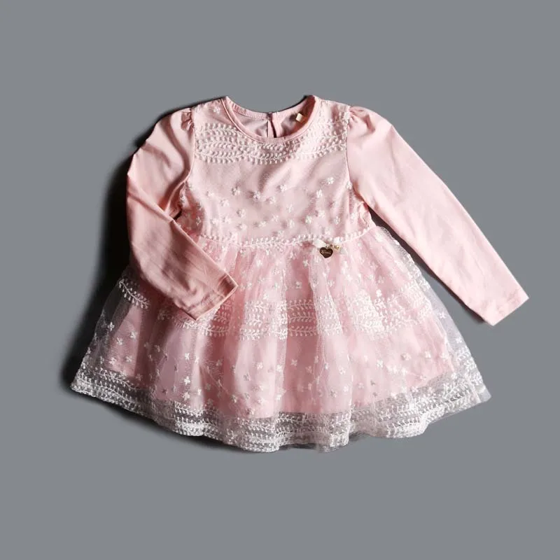 

Mesh Princess Three Layers Girls Dresses for Fall Winter Sweet baby Girls Toddlers Fairy Dress Christmas Clothes
