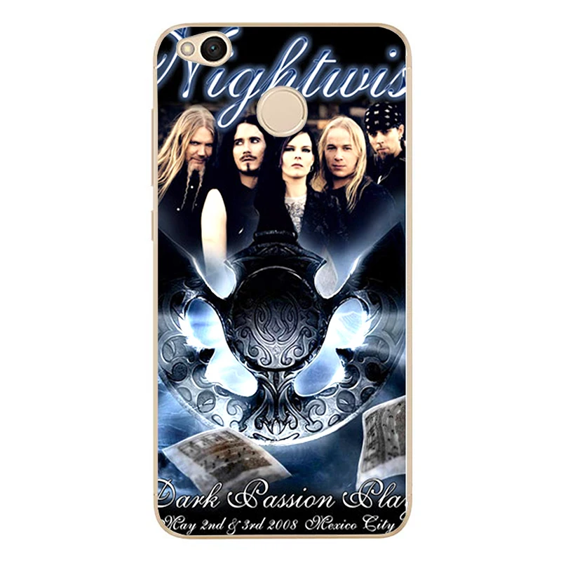Чехол с рисунком Nightwish мягкий силиконовый чехол из ТПУ для телефона redmi4A 4X 5 5a 5Plus