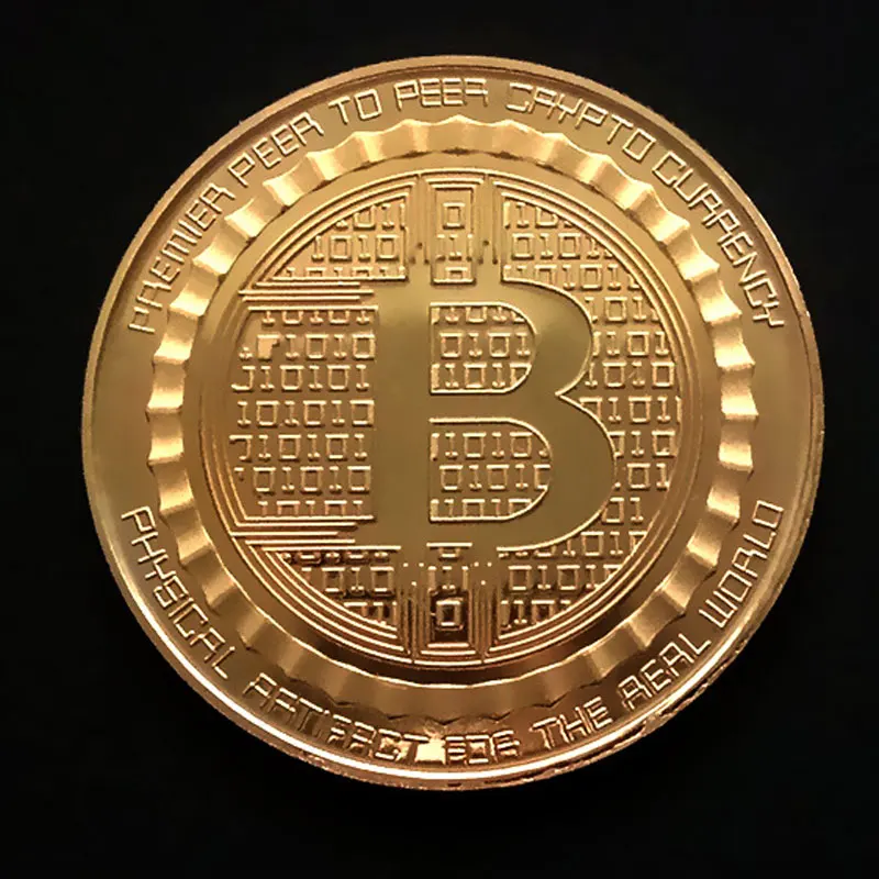 Монеты Биткойн не наличные памятные монеты биткоины сувенир искусство