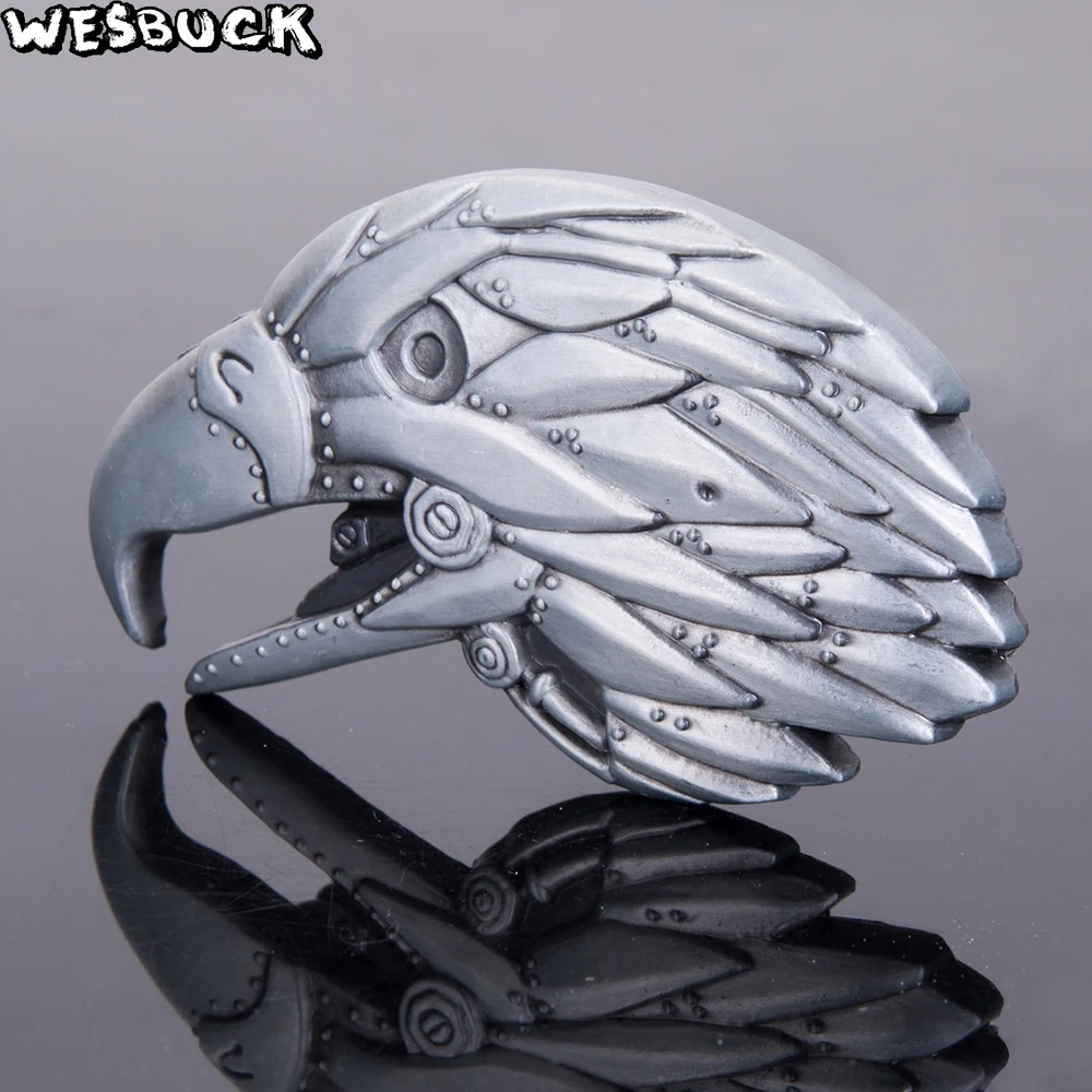 Большой орел wesbuck Brand металлические пряжки ремня для мужские Юнисекс Western Buckles для девочек в ковбойском Пряжка для повседневного использования повседневные красивые Сова ковбойский Hebilla