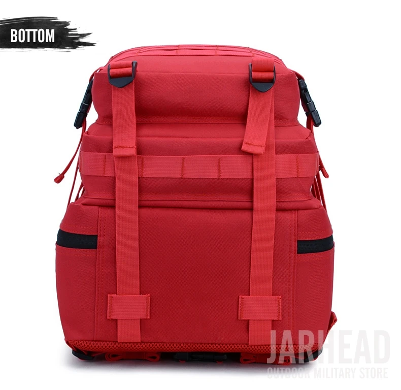 Темно-синий Тактический штурмовой рюкзак 3P EDC Molle, мужской рюкзак для занятий спортом на открытом воздухе, альпинизмом 45L, охотничьей походной Оксфордской сумкой