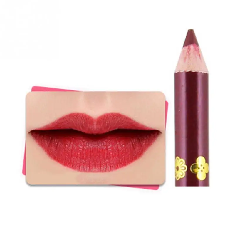 Профессиональный Cometic губ ручка анти-пот красочные Водонепроницаемый Макияж