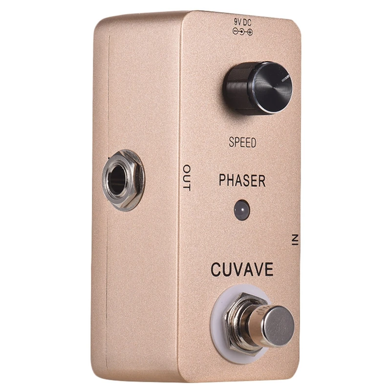 Cuvave Phaser аналоговый психоделический фазовый гитарный эффект педали цинковый