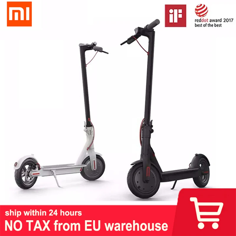 Новый складной электрический скутер Xiaomi mijia M365 30 км батарея для взрослых умный