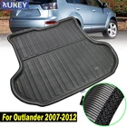 Коврик для багажника, задний коврик для багажника, протектор для лотка, напольного ковра 2008, 2009, 2010, 2011, 2012, подходит для Mitsubishi Outlander 2007-2012