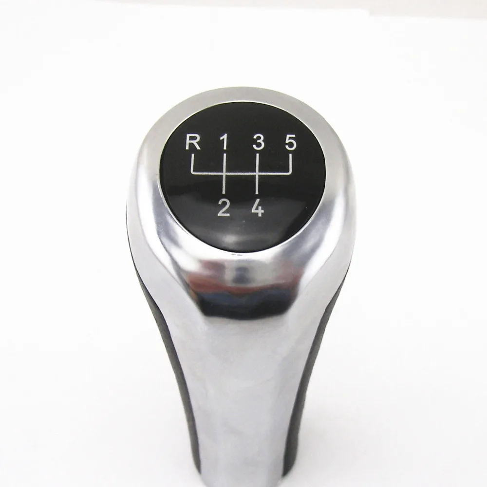 

Auto Car Manual Gear Stick Shifter Shift Knob 5 Lever Speed Handball Fit For bmw X1 X3 X5 E90 E91 E63 car styling