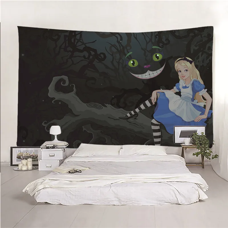 Новый Белоснежка смайлик дьявол гобелен стены в спальне и гостиной