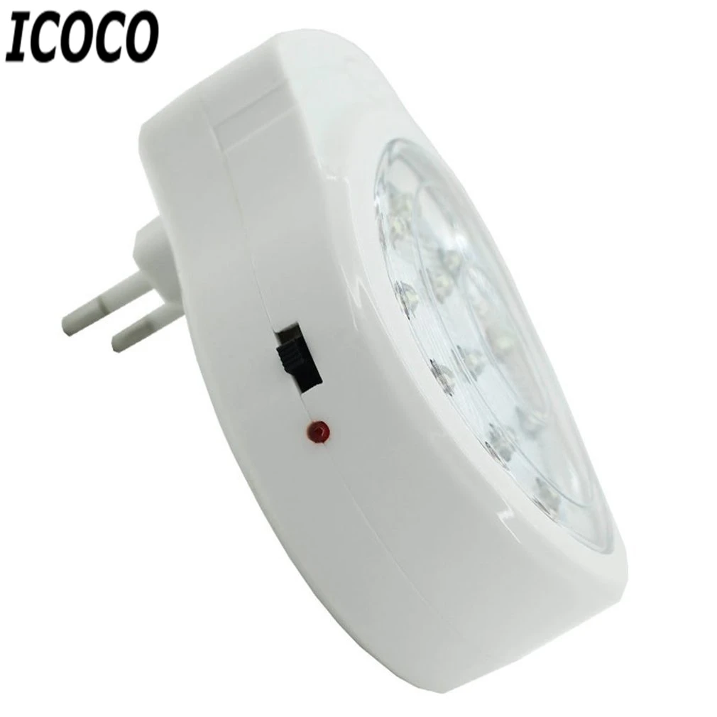 Перезаряжаемый домашний аварийный светильник ICOCO 1 шт. 2 Вт 13 светодиодный лампа с