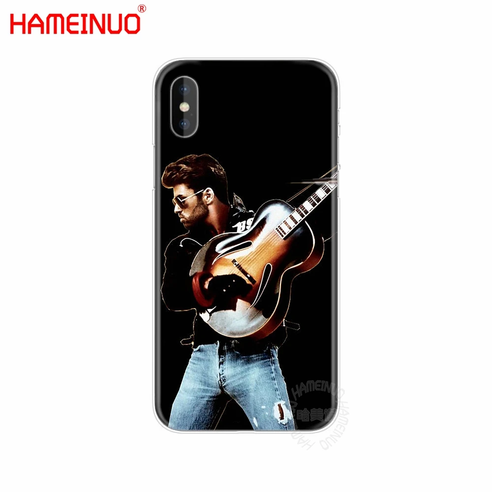 HAMEINUO Джордж Майкл Чехол для мобильного телефона iphone X 8 7 6 4 4S 5 5S SE 5c 6s plus - Цвет: 60179