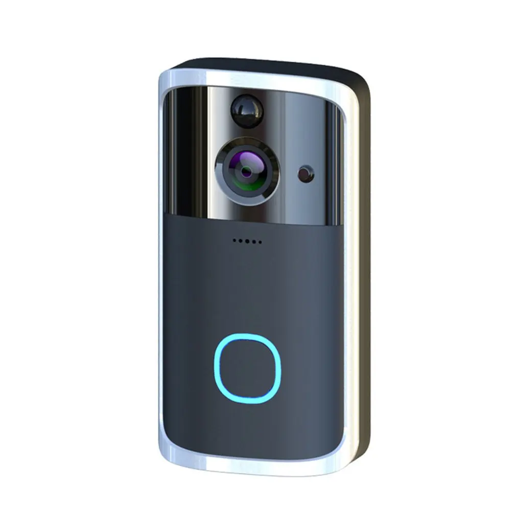 Modern WIFI Visual Doorbell Camera Video-eye Intercom HD Wireless Night View Video Smart Ring |