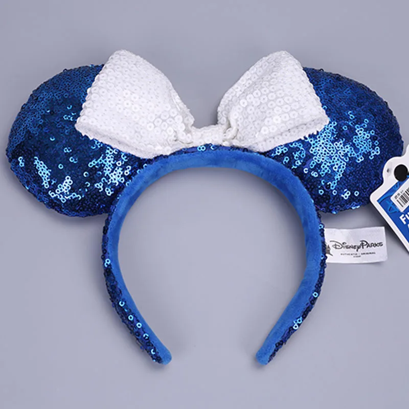 Disney Микки Минни ролевые игры, игрушки блесток головные уборы для девушек модные милые продажи милые украшения для вечеринки, подарки - Цвет: N