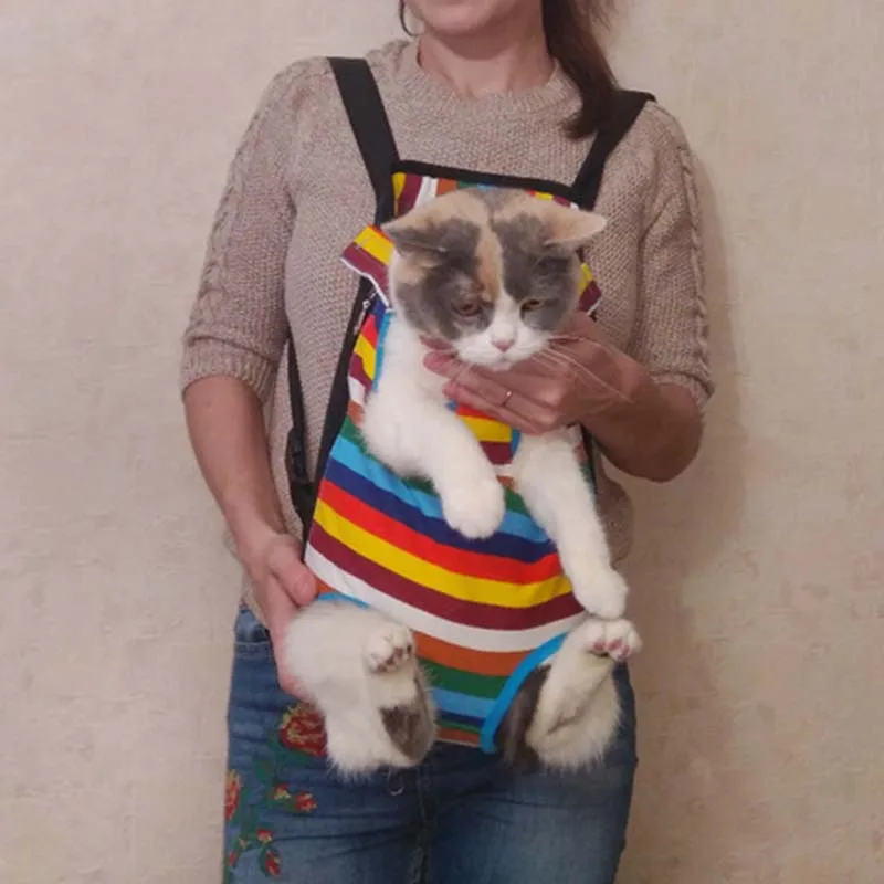 Нейлоновый рюкзак для домашних животных, 2,5 кг-18 кг, из сетчатой камуфляжной ткани, для маленькой чихуахуа или кошки, дышащая плечевая лямка, для активного отдыха на открытом воздухе.