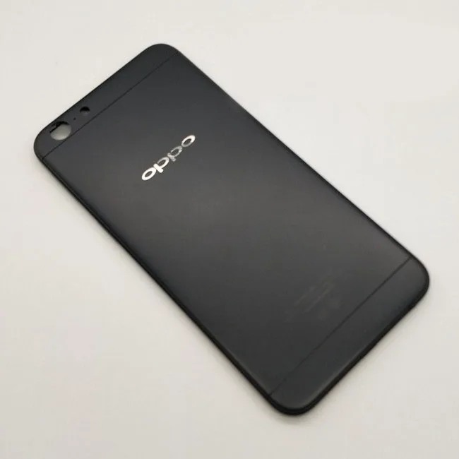 black Высококачественная Задняя крышка батареи для oppo A57+ передний корпус ЖК-рамка пластина Замена для oppo A57+ инструмент+ подарок - Цвет: black
