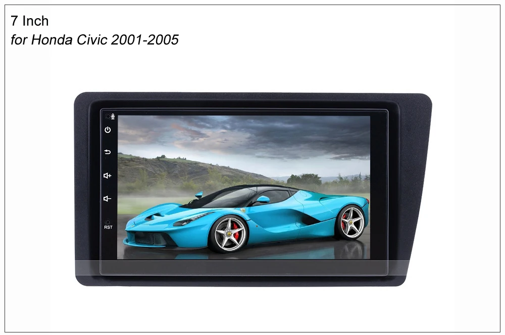 SINOSMART 1 г/2 г автомобильный Радио gps навигатор плеер для Honda Civic/Insight RHD 32EQ DSP аудио процессор, 4 г слот для sim-карты опционально