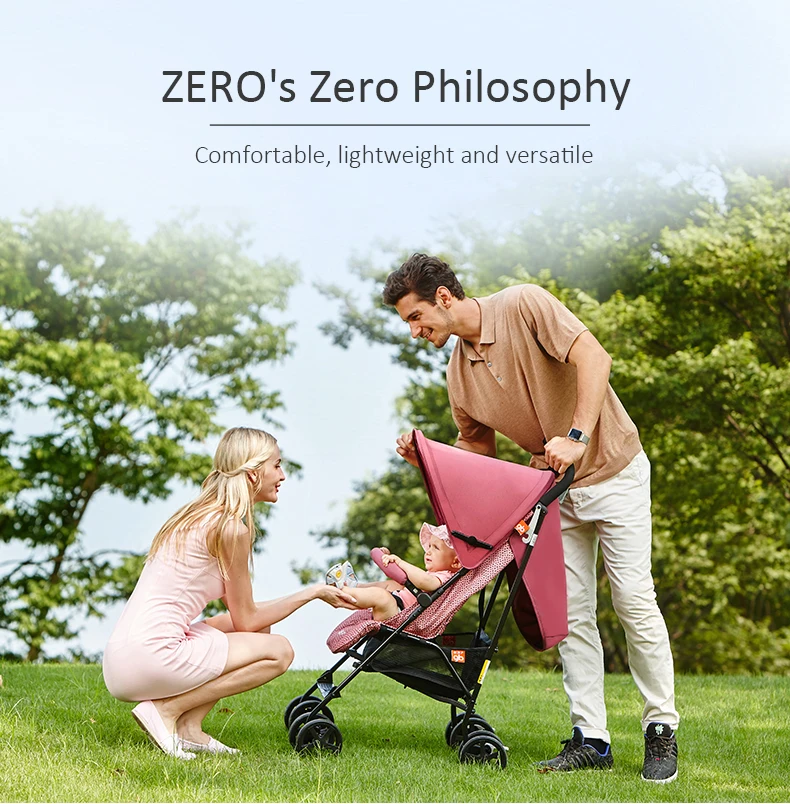 Хорошая детская коляска GoodBaby Ultra-light складная тележка 2 в 1 прогулочный зонт складная переносная коляска D400.