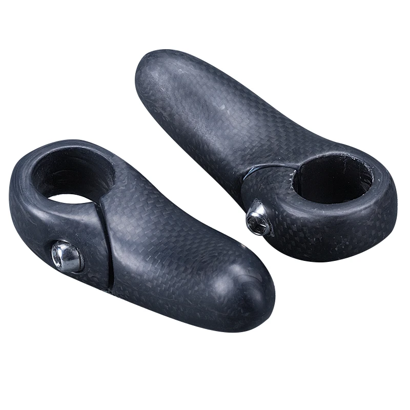 

Super light 85g Full 3K Carbon Handlebar Bar Ends Bicycle Mountain Bike MTB Small Auxiliary Handlebar 85g/Pair Matte/Glossy