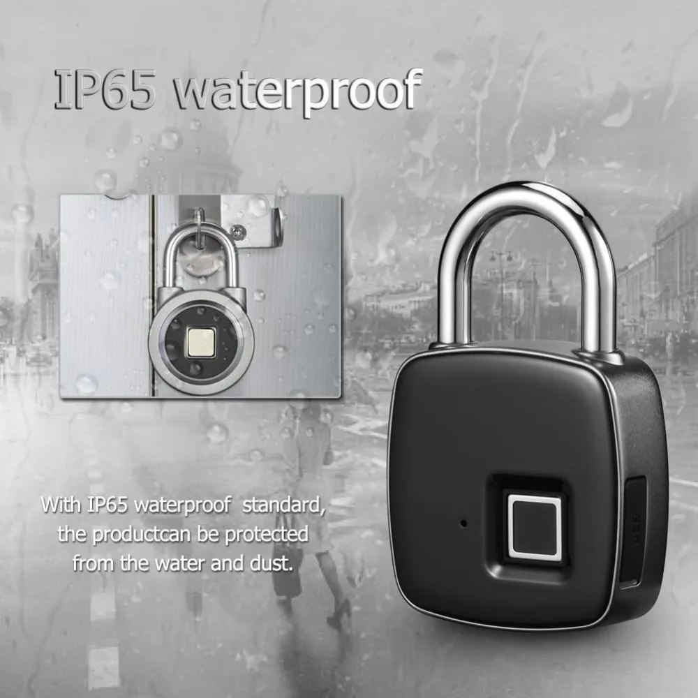 Блокировка отпечатков пальцев новый стиль P3 Smart IP66 водонепроницаемый без ключа