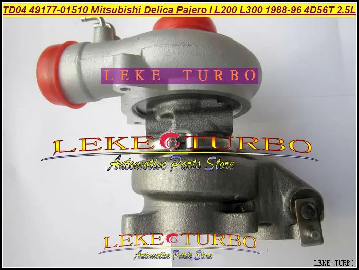 Free Ship TD04 49177-01500 49177 01500 MD168053 Oil Cool Turbo For Mitsubishi SHOGUN Delica Pajero L200 L300 4D56 DE 4D56T 2.5L |